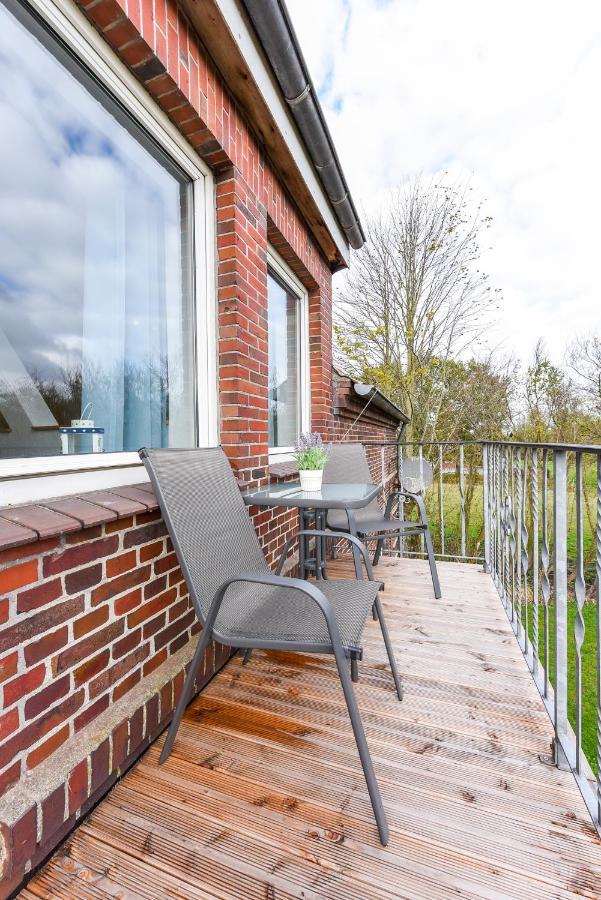 Ferienwohnungen auf dem Ferienhof an der Schafweide Werdum Exterior foto